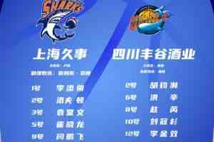 上海VS四川大名单：张镇麟&古德温缺阵 四川全华班出战