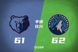 半场战报-森林狼领先灰熊1分 戈贝尔10+9 小贾伦17+7