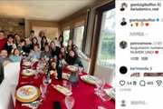 尤文、意大利名宿布冯晒家庭聚餐合照，庆祝圣诞节???
