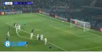 巴尔科拉禁区突破造点，登贝莱点球被波普扑出