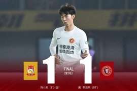李浩然远射绝平 辽宁铁人楠波湾客场1-1战平青岛西海岸